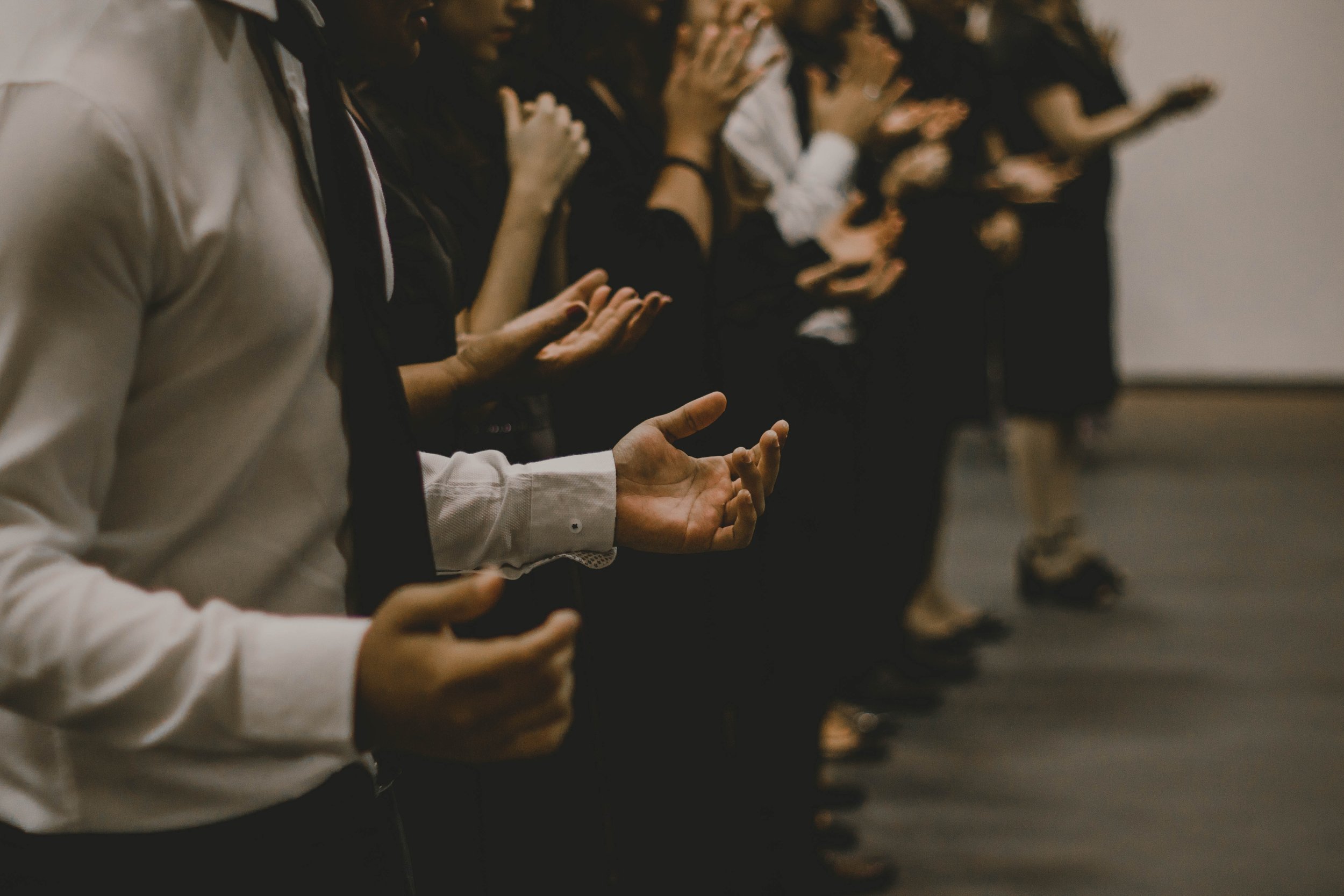 Church worship service